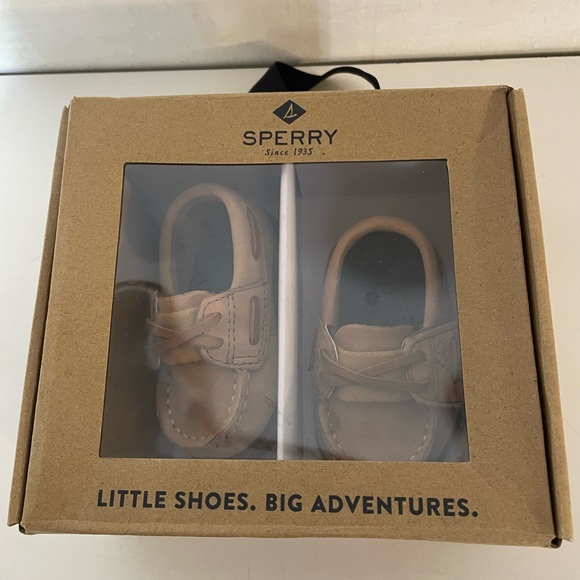 Sperry Baby Crib Shoes NWT - Picture 4 of 5